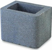 Intergard Barbecue beton verlengstuk grijs 30x30x35cm