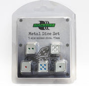 Blackfire Dice D6 Metal Set of 5