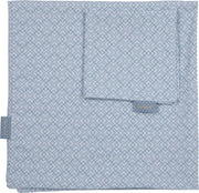 Pericles Donsovertrek Wieg 80 X 80 Cm Katoen Blauw 2-delig
