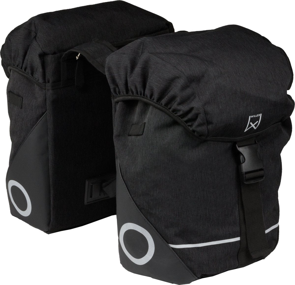 Willex 200 Dubbele Fietstas - 29 liter - Blauw