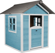 AXI Lodge Speelhuis Caribisch blauw - FSC Hout - Prefab panelen - 135 x 111 x 133 cm