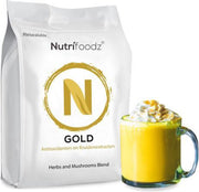 Nutrifoodz Gold® - Golden Milk-thee - 100% Vegan - 60 porties