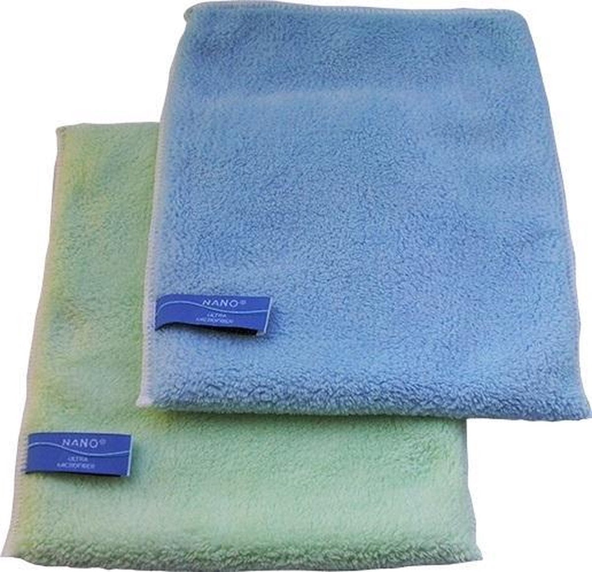 Nanodoek/Nanohandschoen.1 stuk blauwe kleur