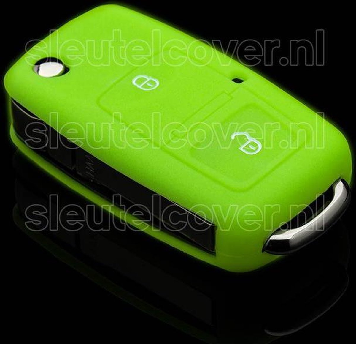 Audi SleutelCover - Glow in the dark / Silicone sleutelhoesje / beschermhoesje autosleutel