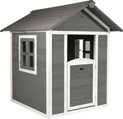 AXI Lodge Speelhuis Grijs - FSC Hout - Prefab panelen - 135 x 111 x 133 cm