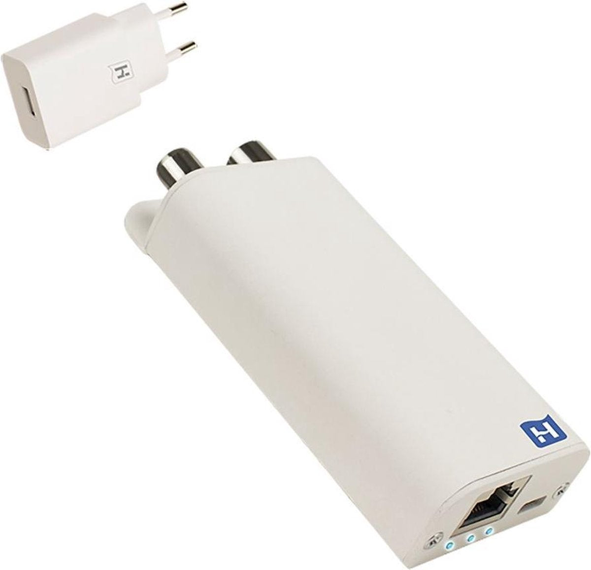 Hirschmann INCA 1G white SHOP - Multimedia over coax adapter