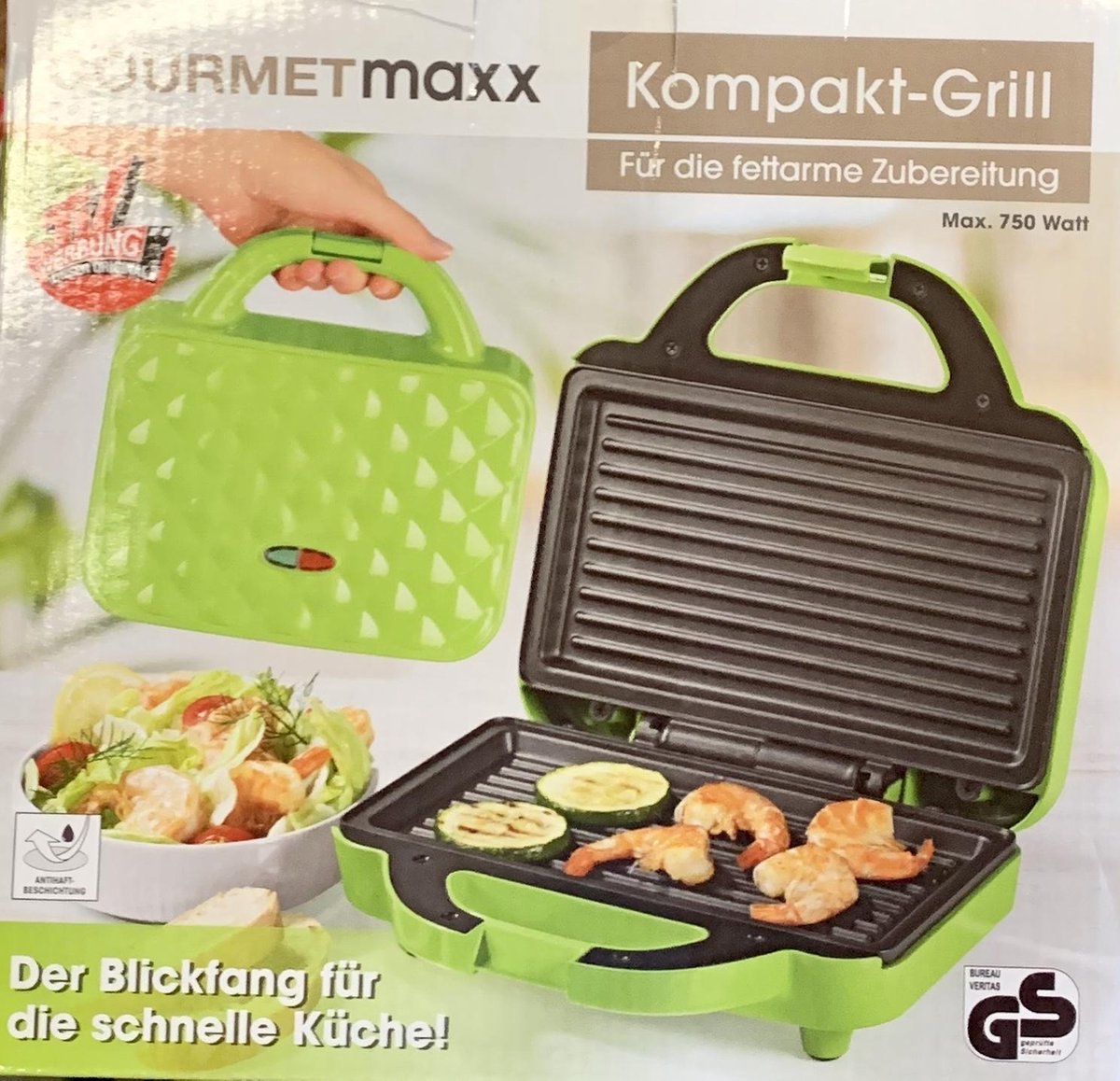 Gourmetmaxx compact tafelgrill