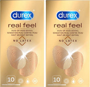 Voordeelpakket 2x 10 Real Feeling condooms (latexvrij)