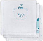 Hydrofiel Monddoekje FUNNY BEAR green (3 stuks)