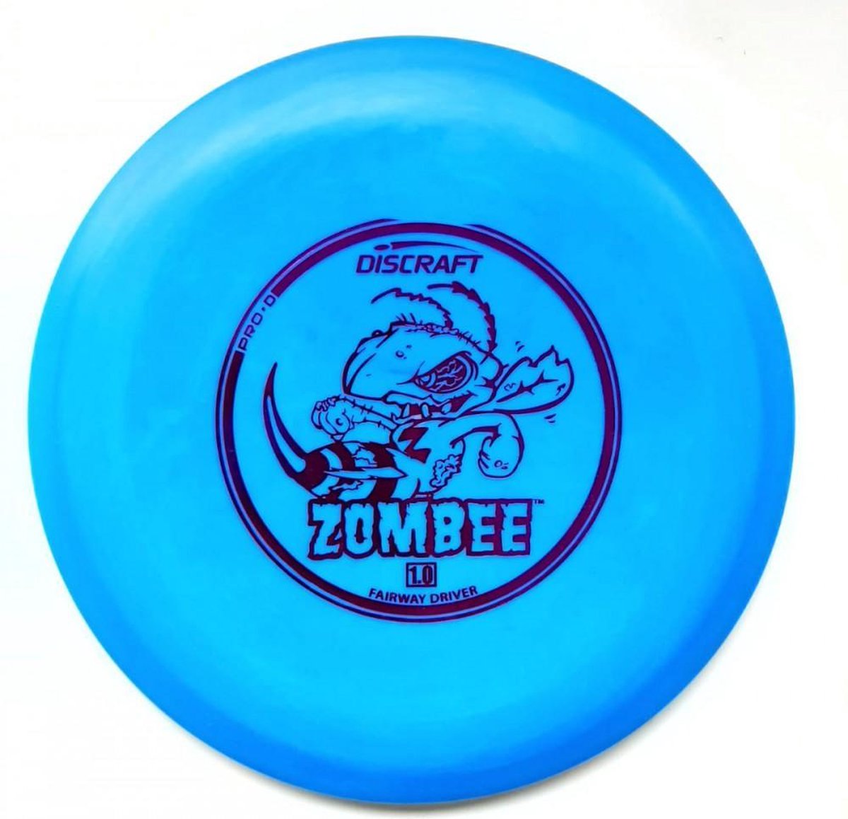 DISCRAFT DISCGOLF DRIVER ZOMBEE D LINE BLAUW