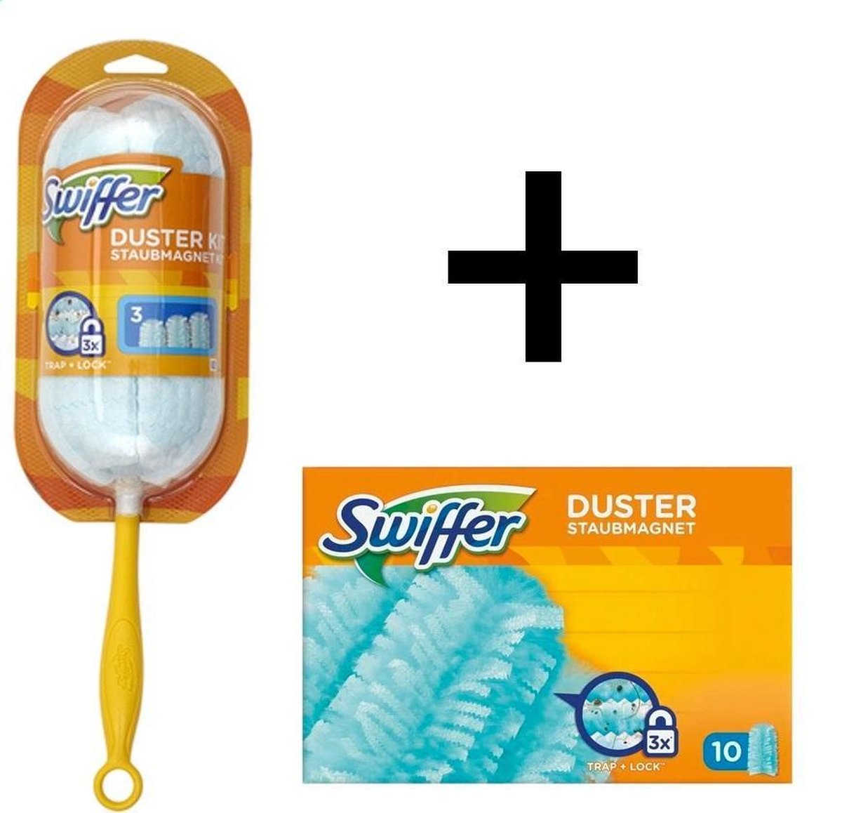 Swiffer Afstofset Duster Kit Deluxe met 15 navullingen