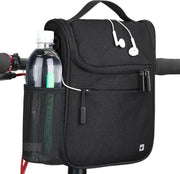 Fietstas Stuur - Stuurtas Voor Fiets - Stuurtasje - Schoudertas - Handtas - Zwart - RHINOWALK ®