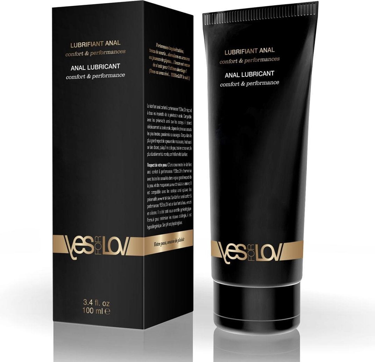 YESforLOV Comfort & Performance Glijmiddel Anaal - 100 ml