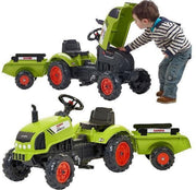 Falk Claas Tractor Arion 410 Tractor + Aanhanger 2-5
