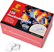 Aanmaakblokjes wit 128 stuks Voordeelverpakking