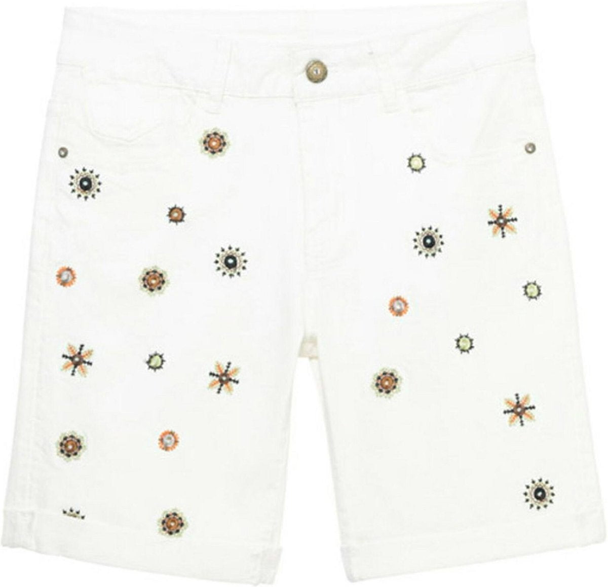 Desigual jeans grecia Donkerbruin-29