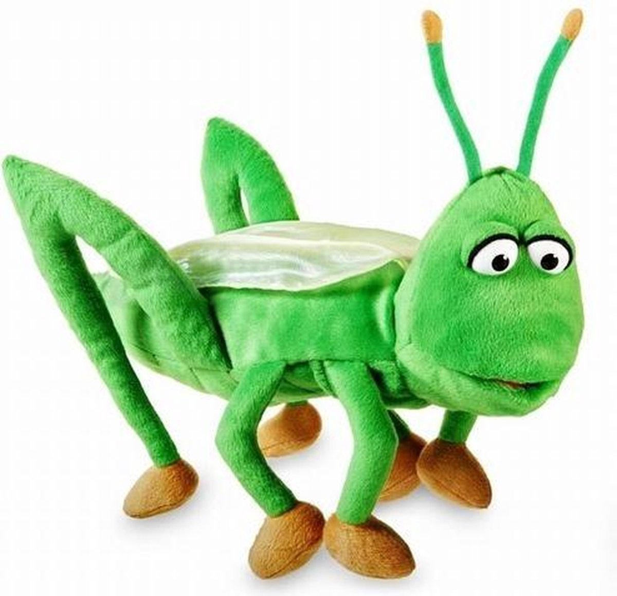 Handpop Sprinkhaan - Sillypuppets