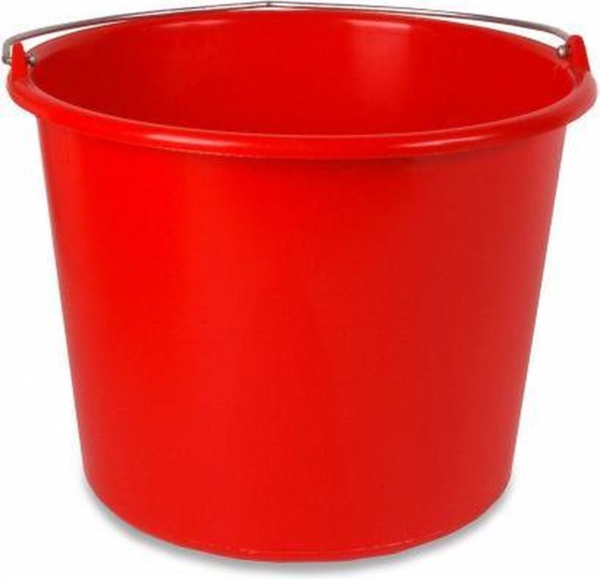 Glazenwasser/ bouw emmer 12 liter rood