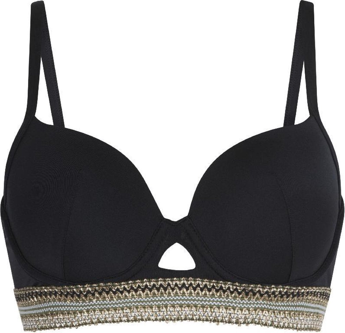 LingaDore - Jaimi - Bikini top - maat 36B - Goud Zwart