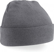 wintermuts grapithe grey| klassieke gebreide muts in 30 verschillende kleuren| tweelaags gebreid