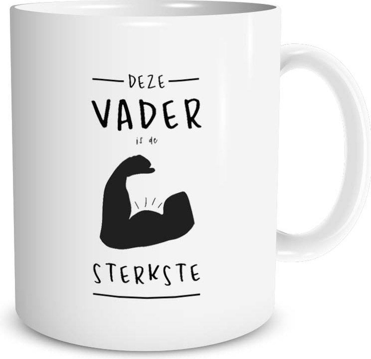 Christelijke Mok - Deze Vader is de Sterkste - DagelijkseBroodkruimels