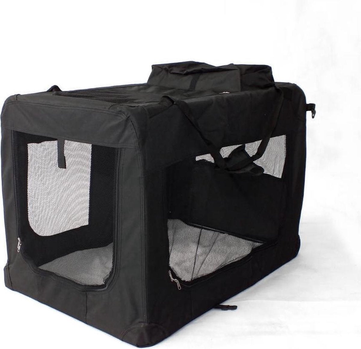 Dogs&Co Reisbench compleet zwart 70x52x52 cm