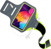 Mobiparts Comfort Fit Sport Armband Samsung Galaxy A40 Groen