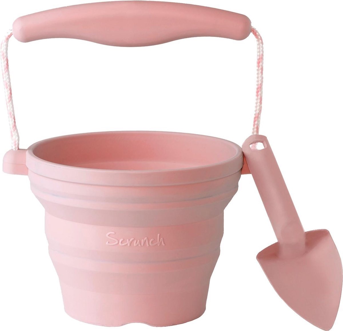 Scrunch Emmertje met Schepje - Oud Roze