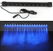 Aquarium LED licht met luchtgordijn BLAUW 47cm