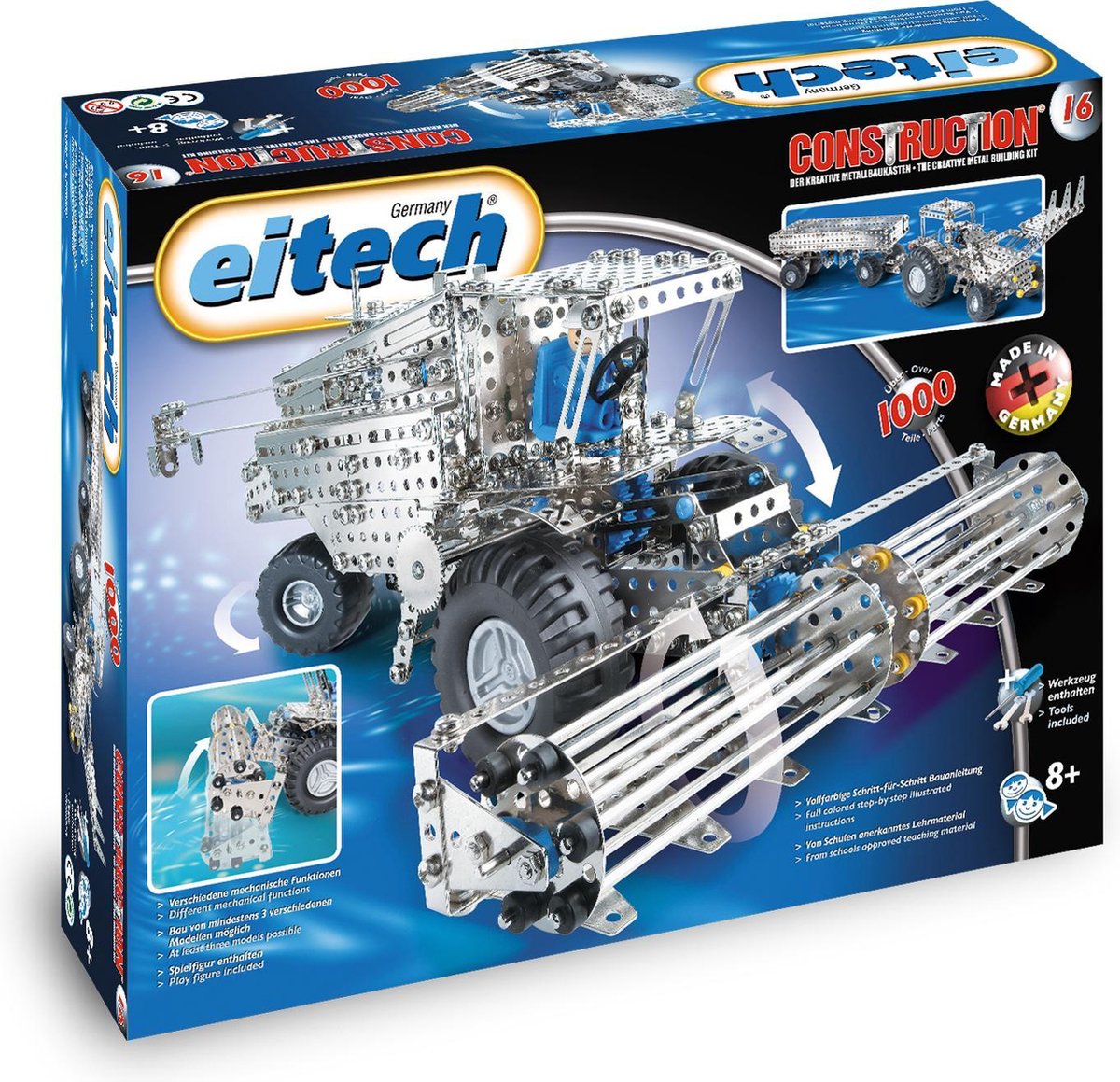 Eitech Bouwdoos - Metaal Oogstmachine/Tractor