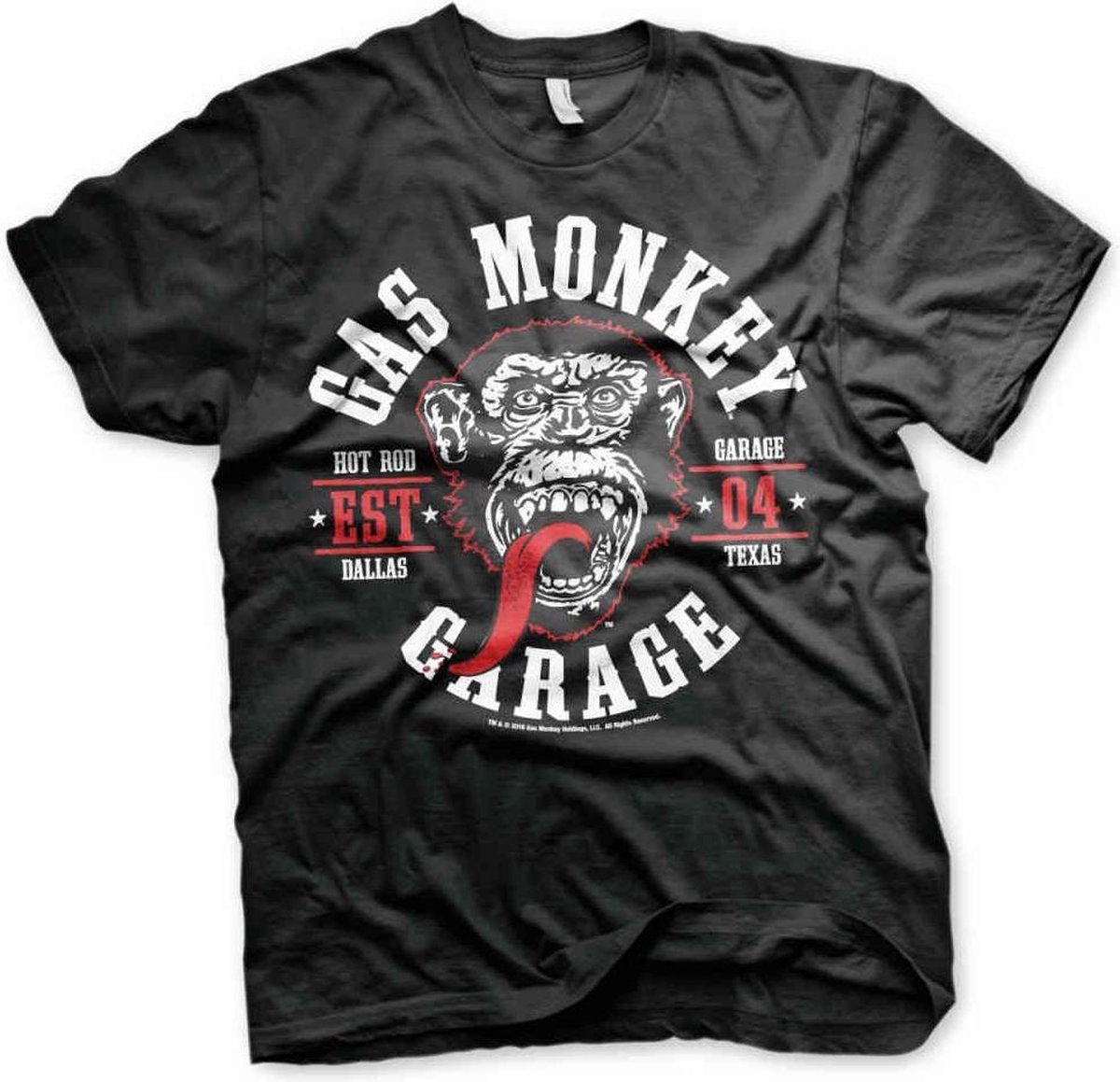 GAS MONKEY - T-Shirt Round Seal (S)