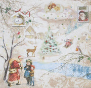 Servetten Winter Wonderland