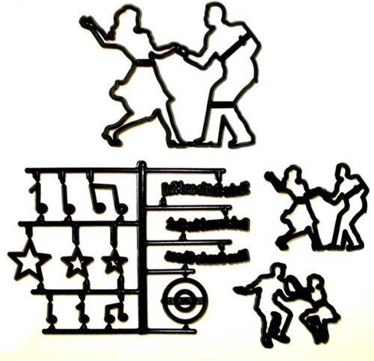 Patchwork Cutter Jive Dancers