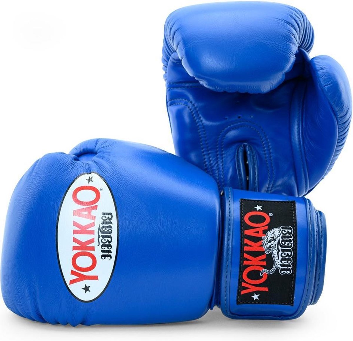 Yokkao Matrix Bokshandschoenen - Leer - Blauw - 12 oz