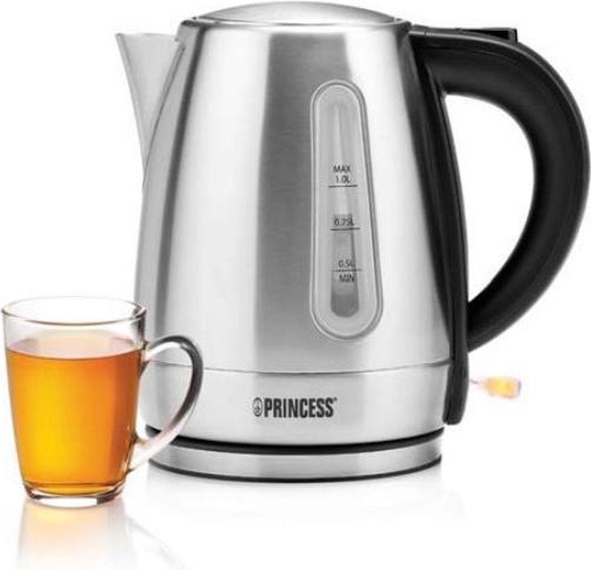 Princess 236023 - Waterkoker - RVS/Grijs