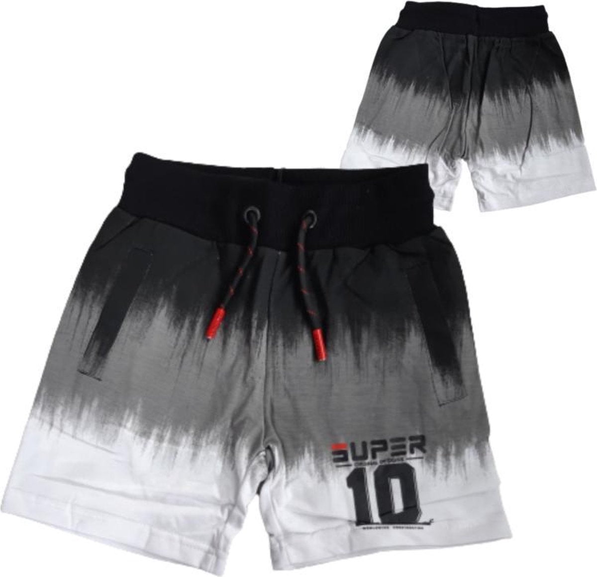 S&C Jongens jog short grijs - 146/152