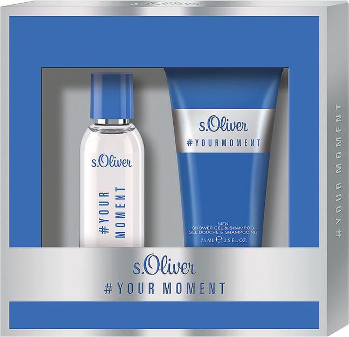 s.Oliver #Your Moment Men geschenkset (2-delig)