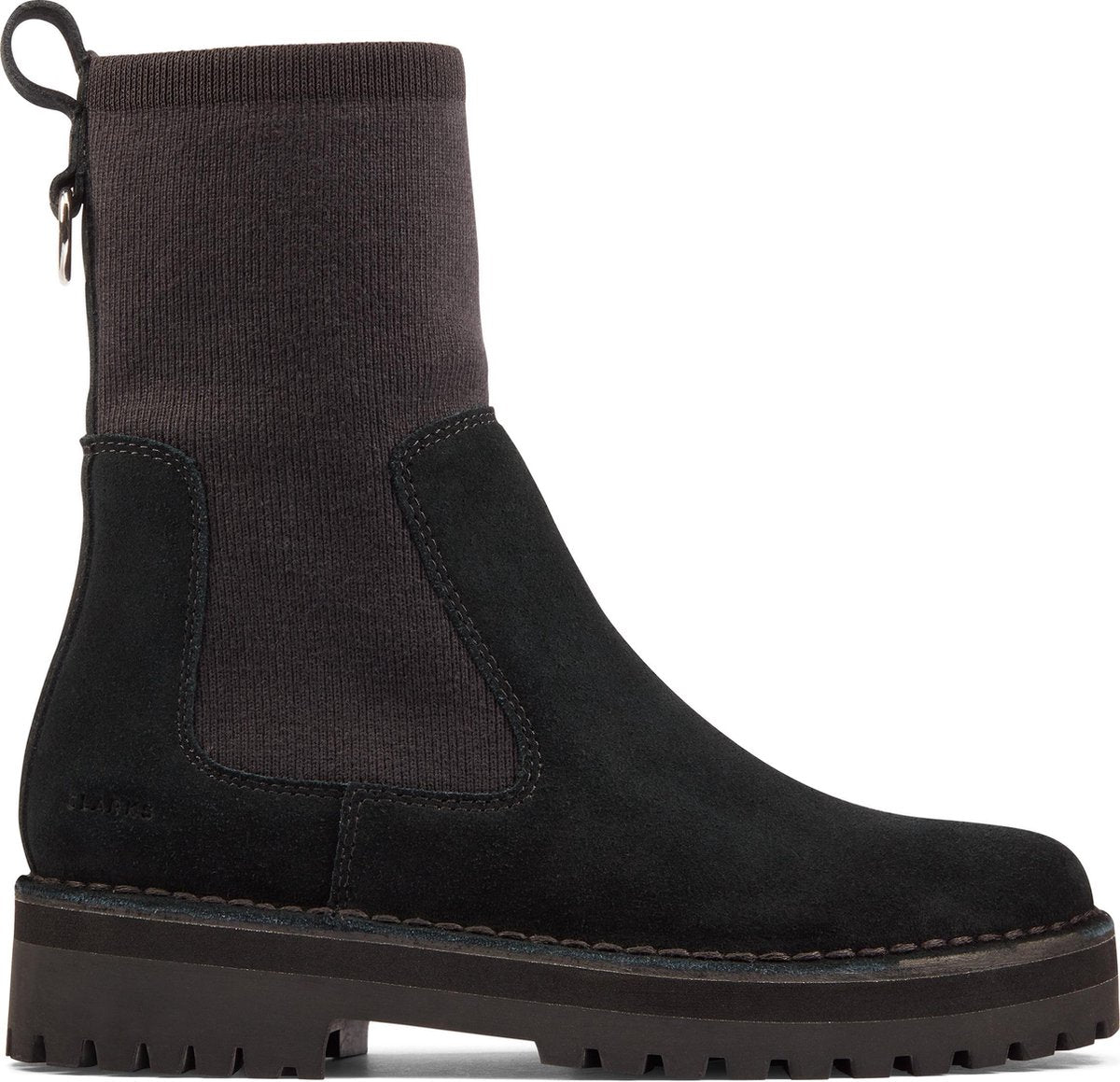 Clarks - Dames schoenen - Rock Knit - D - black suede - maat 3