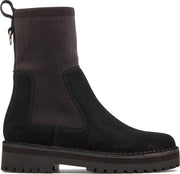 Clarks - Dames schoenen - Rock Knit - D - black suede - maat 3