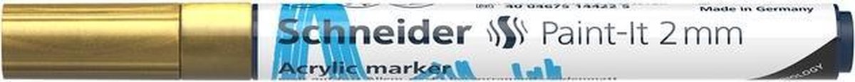 Acryl Marker Schneider Paint-it 310 2mm goud S-120153
