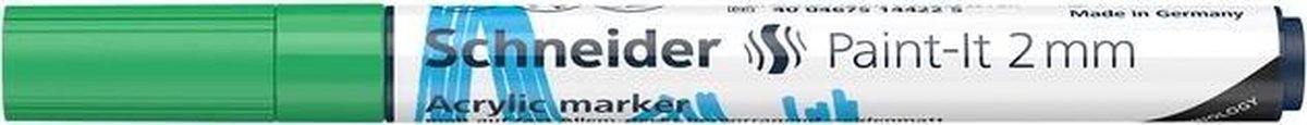 Acryl Marker Schneider Paint-it 310 2mm groen S-120104