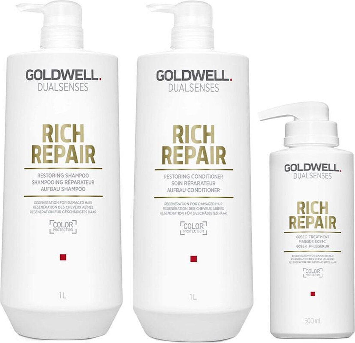 Droog haar pakket Goldwell Dualsenses Rich Repair XL