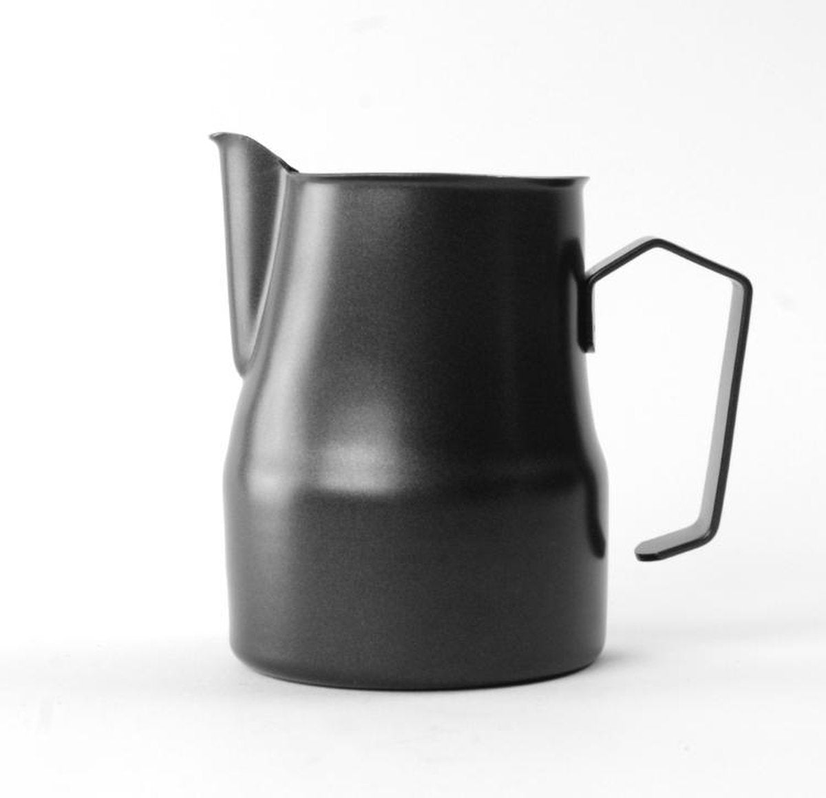 Barista melkopschuimkan - melkkannetje - 550ml - RVS - zwart - latte art - barista tools - barista-accessoires