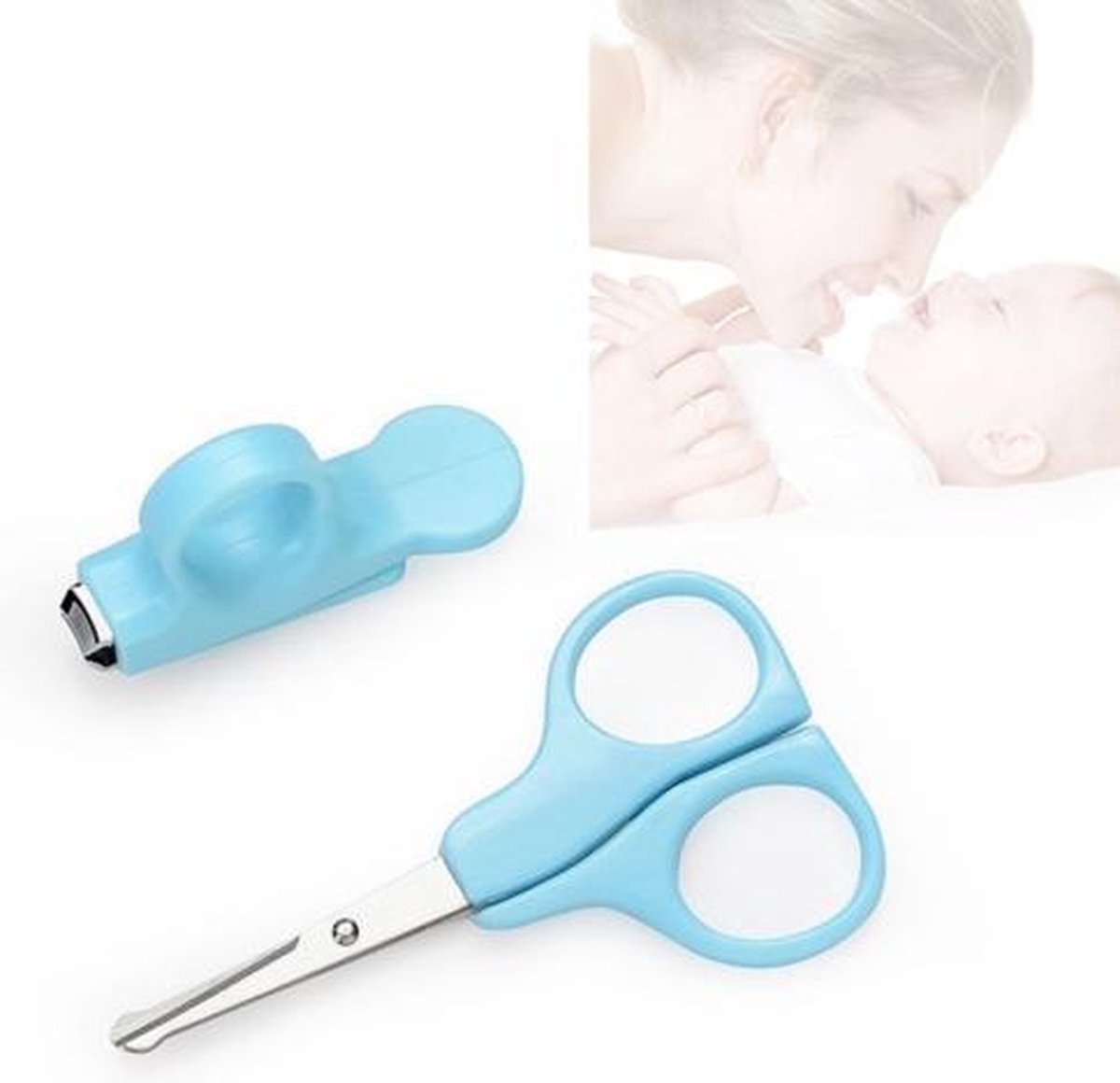 2-in-1 baby-nagelknipper-schaarkits