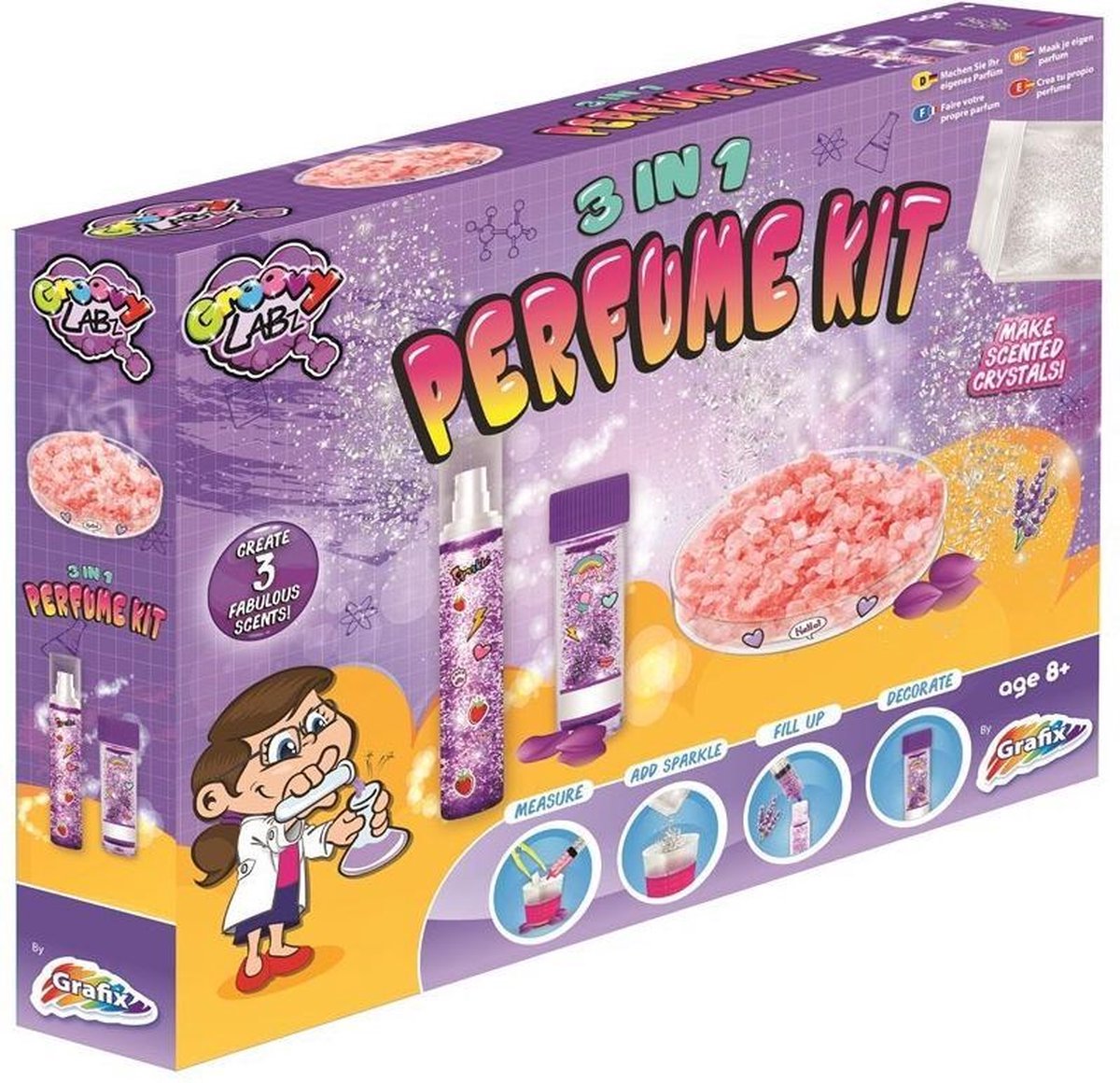 Grafix 3 in 1 maak je eigen parfum