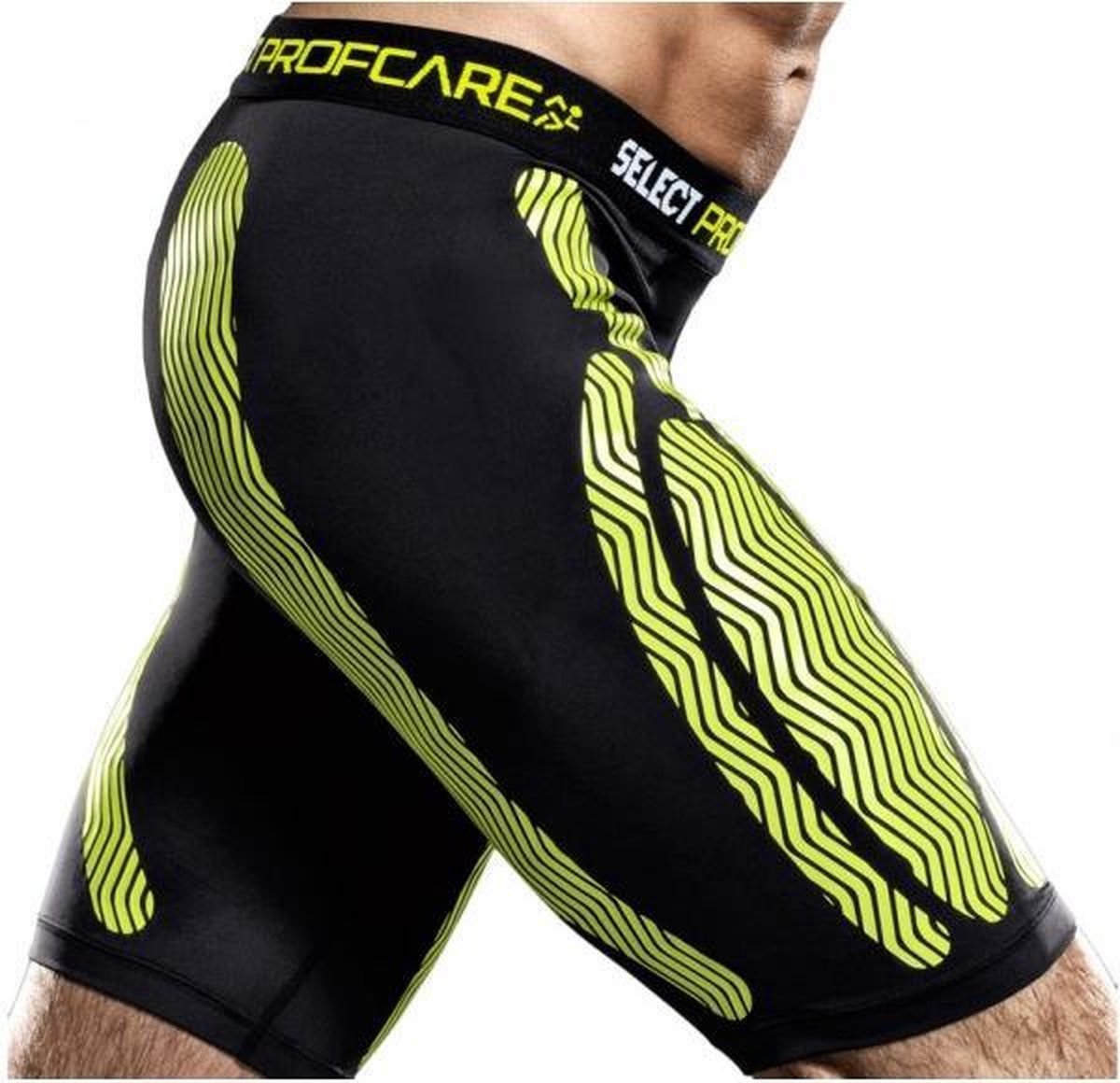 Select Compressie Short - zwart - maat L