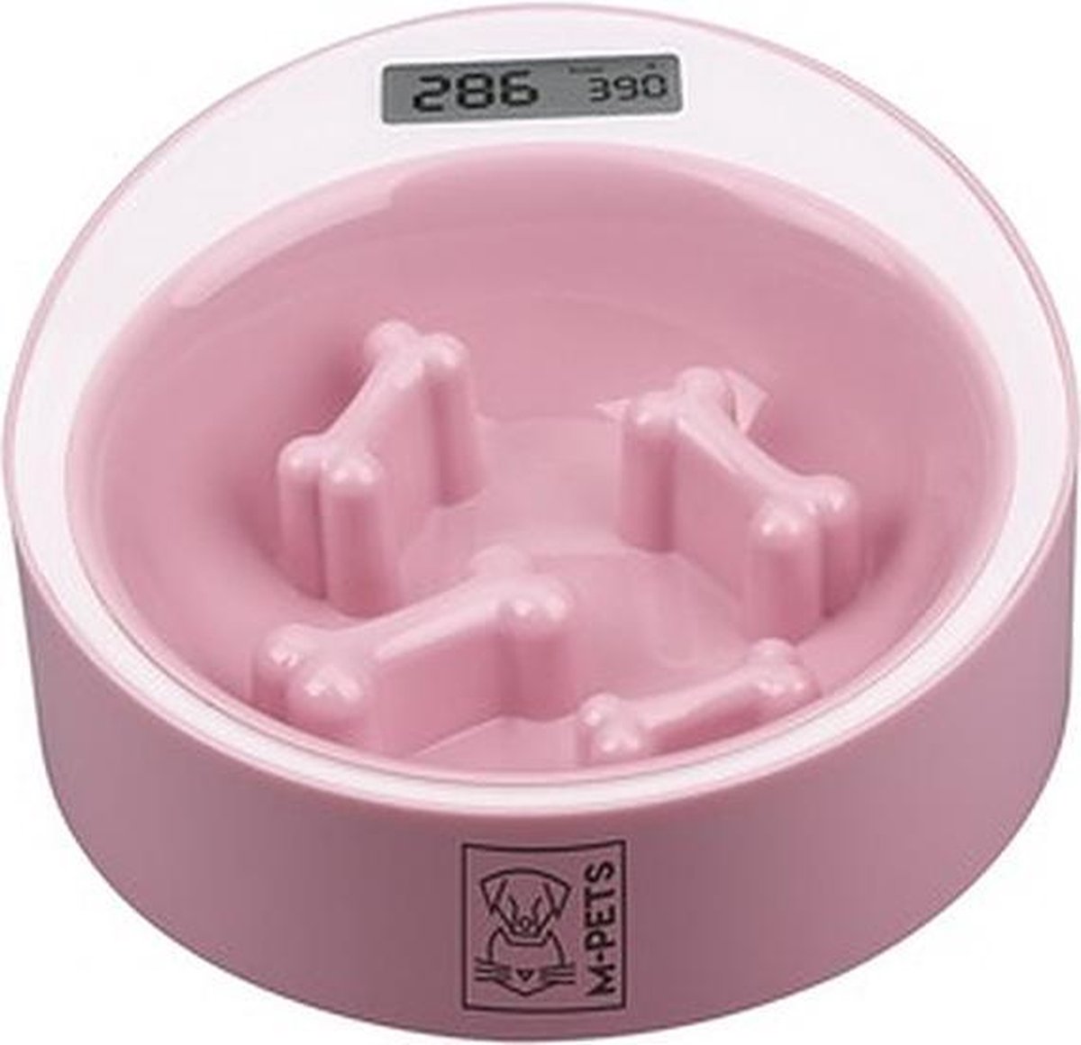 M-Pets Voerbak Slowfeeder Yumi Smart Bowl Roze 18