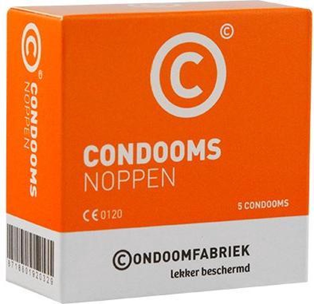 Condoomfabriek - Noppen Condooms - 5 stuks