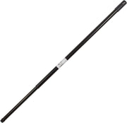 Houten straatbezem/buitenbezem Arenga 40 cm met metalen telescoopsteel zwart 80 - 130 cm - Harde buitenbezems
