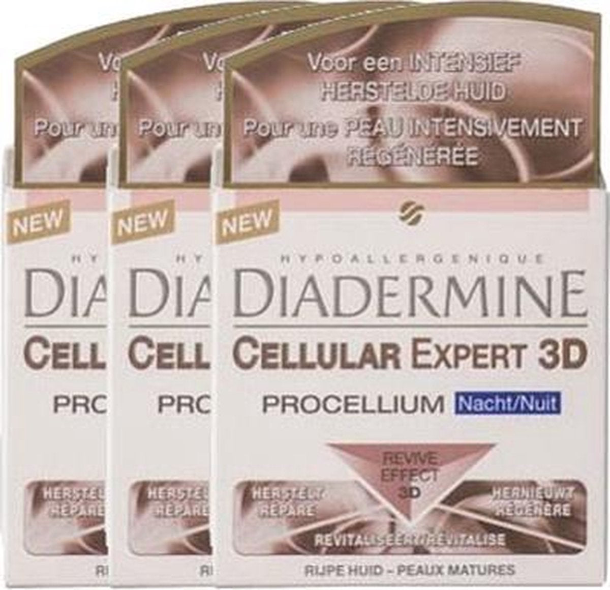 Diadermine Cellular Expert 3d Nachtcreme Voordeelverpakking